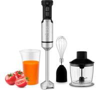SUBZONAL-Galaxy Max Mixeur Plongeant, Puissance 1500 W, Contrôle de 24 vitesses + TURBO, 4 Lames Haute Efficacité, Design Ergonomique et Anti-éclaboussures, Accessoires Inclus, Sans BPA