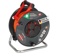 SUBZONAL-Garant V2 Enrouleur de câble IP44 40 m pour l'extérieur (fabriqué en Allemagne, câble de couleur orange, utilisation à court terme en extérieur)