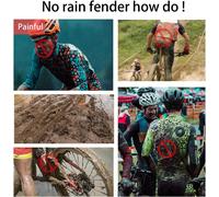 Subzonal-Garde-Boue De Vélo De Montagne Réglable, Compatible Avant Et Arrière, S'adapte Aux Tailles De Roues 26 "", 27,5"", 29 "", Grande Taille Et Fat Bike, 2 Pièces