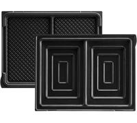 SUBZONAL-Gaufrier Tart'Gaufres, 1070W, 3 jeux de plaques inclus, gaufres avec grosses alvéoles d¿un côté et surface lisse pour tartiner de l¿autre, Plaques amovibles, Multifonction, 029424