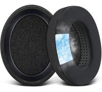 SUBZONAL-Gel de Refroidissement Mousse Coussin Coussinets pour Sennheiser HD650, HD660 S, HD600, HD6XX, HD58X, HD580, HD565, HD545, HD535 Casque, Coussinets d'oreille avec Tissu en Soie Glacée