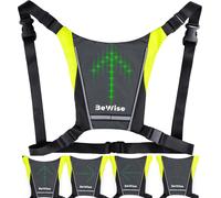 Subzonal-Gilet Velo Clignotant. Upgrade Gilet Led 2en1. Bretelles Réglables. Batterie Rechargeable En 4h Et 15h D'autonomie. Télécommande Sans-Fil Étanche. L'idéal Pour Profiter D'un Trajet Un Toute