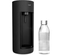 SUBZONAL-Glassy - Machine à eau pétillante avec une bouteille en verre (sans cylindre de CO2) - Noir