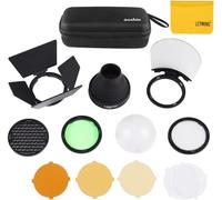 SUBZONAL-Godox AK-R1 Kit d'accessoires pour Godox V1 V1Pro V100 Flash et H200R AD200 AD200Pro II Stroboscope avec Port Magnétique, Fournit des Effets D'éclairage Doux pour La Prise De Vue