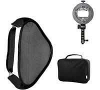 SUBZONAL-Godox SF-UV 80 - Kit Boîte à lumière 80 cm x 80 cm + Fixation S-Type Bowens pour Flash Speedlite