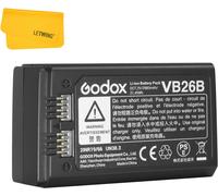 SUBZONAL-GODOX V1 Batterie VB26B VB26A VB26 Remplacement pour V1S V1C V1N V1F V1O V1P V860III-S V860III-C V860III-N V860III-F V860III-O V850III AD100Pro Flash Speedlite