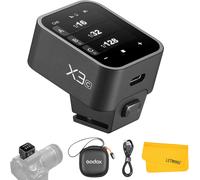 SUBZONAL-Godox X3C X3-C Déclencheur de Flash pour Canon, 2.4G TTL Canon Flash Trigger, Batterie Lithium Intégrée, Conception d'écran Tactile, Support TTL Auto/Manuel/Multi Flash, écran OLED Haute Déf