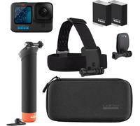 SUBZONAL-GoPro Ensemble d'accessoires HERO11 Black - Comprend Une Batterie Enduro supplémentaire (2 au Total), Le gestionnaire (poignée Flottante), Un Serre-tête + Un Clip Rapide et Un étui de Transp