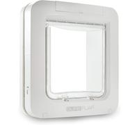 Subzonal-Grande Chatière À Puce Électronique Pour Chats Et Petits Chiens Sure Petcare, Fonction Couvre-Feu, Compatible Avec Les Médaillons D'identification Par Radiofréquence Et Les Micropuces,Blanc
