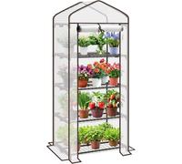 SUBZONAL-Grille de protection pour gouttières ¿ 24 m x 15 cm ¿ Grille de protection pour gouttières ¿ Tamis en plastique ¿ Kit de filtre de gouttière inoxydable et résistant aux intempéries (avec 60