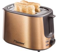 SUBZONAL-grille-pain, Toaster pour 2 tranches & avec 7 niveaux de brunissage, tiroir à miettes & support à petits pains, Copper Collection, 1000W, couleur: Cuivre