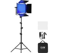 SUBZONAL-GVM Lampe Vidéo 800D LED RVB, LED avec Contrôle par Application,3200K-5600K,Studio LED Lumière, Continue Lumière de Photographie pour Youtube, Lumière de Caméra LED avec Sac de Transport