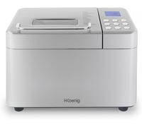SUBZONAL-H.Koenig Machine à Pain BAKE440, 15 Programmes, Jusqu¿à 1Kg de pain, Confiture, Yaourt, Fonction départ différé/Maintient au Chaud, Distributeur céréales, Cuve Amovible antiadhésive, Ecran L