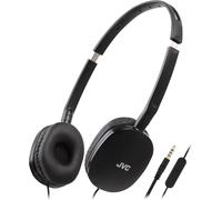 SUBZONAL-HA-S160M-B-U Casque Plat Pliable et Compact - Couleur Brillante - avec Interrupteur Marche/arrêt pour Microphone - Idéal pour Le télétravail et Les réunions en Ligne - Noir