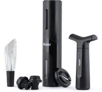 Subzonal-Haier Set De Sommelier - Comprenant Un Ouvre-Bouteille Electrique Rechargeable - Un Aérateur De Vin Et Un Bec Verseur Anti-Gouttes - Un Coupe-Capsule - Une Pompe À Vide - 2 Bouchons Avec La