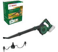 SUBZONAL-Home and Garden Souffleur de Feuilles sans Fil Bosch - UniversalLeafBlower 18V-130 (pour Le Nettoyage Rapide et Facile des Jardins, allées et terrasses ; système 18V ; sans Batterie)
