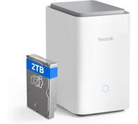 SUBZONAL-Home Hub Pro, Contrôle Centralisé pour Jusqu'à 16 Caméras de Surveillance, Jusqu'à 16To de Stockage Disque Dur, Cryptage AES-128, Streaming 8K, Wi-FI 6 et Sirène 120dB, Pas de Frais Mensuels