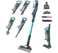 SUBZONAL-Hoover HF522STP Aspirateur Balai sans Fil Puissant, Grande Autonomie, Rangement Compact, Electrobrosse Anti-emmêlement LED, Turbobrosse Spéciale Animaux, Charge Rapide,Position Park&Go, Bleu