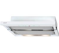 SUBZONAL- Hotte aspirante Modèle TF 5260 WH 3 vitesses d'extraction Hotte aspirante silencieuse Couleur blanche Classe d'efficacité énergétique D