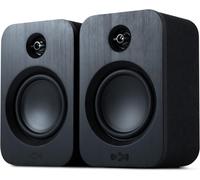 SUBZONAL-House of Get Together Duo Enceintes Bibliothèque - Enceintes Bluetooth avec Entrée AUX, Compatibles Platine et Lecteur de Vinyles, Actives Haute Définition, Conception Durable