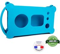 SUBZONAL-Housse Compatible Fabrique à Histoires Lunii V1 V2 V3 - Coque de Protection Bleu Conteuse Luni, Étui de Transport