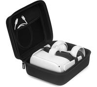 SUBZONAL-Housse de Protection pour Meta Quest 3/Quest 3S/Quest 2/Oculus Quest/Oculus Go,Cas Eva Dur Voyage Stockage Sac de Transport pour Quest 3 Virtual Reality Casque Gamepad Jeu Controller Kit