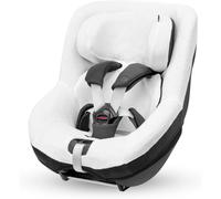 Subzonal-Housse De Siège-Auto En Coton Biologique Pour Pearl 360, Mica (Eco) Et Mica 360 S (Comfort), Matériaux Doux, Respirants Et Absorbant L'humidité, Lavable En Machine, Natural White