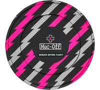 Subzonal-Housses Frein À Disque Motifs Éclairs, Lot De 2 - Protections Pour Frein À Disque De Vélo En Néoprène Lavable - Protège Des Projections Et Des Dégâts En Déplacement