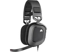 SUBZONAL-HS80 RGB USB Casque Gaming Premium avec Dolby Son Surround 7.1 (Microphone de Qualité Adaptée à La Diffusion, Tissu Microfibre Respirant, Audio Haute-Fidélité, Construction Durable) Carbone