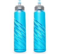 Subzonal-Hydrapak Flasque Ultraflask Speed 500 Ml, Lot De 2 - Flasque Souple Compressible Pour Vestes D'hydratation Et Sacs De Trail Avec Bouchon Facile À Ouvrir (500 Ml) - Bleu Malibu