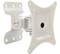 SUBZONAL-ICA-LCD 201 wH 30 Blanc ¿ Support Mural pour écran Plat (75 x 75,100 x 100 mm, Blanc, 75 x 75 mm, 100 x 100 mm, -15 ¿ 15 °, métal)