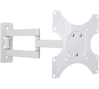 SUBZONAL-ICA-LCD 2903WH Support Mural métallique pour écran Plat de 75 x 75,100 x 100,200 x 100, 200 x 200 mm Blanc 0-12° 94 cm