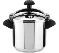 SUBZONAL-Inoxtar - Autocuiseur Traditionnel 10L, Acier Inoxydable 18/10, Induction, Cuisson Saine, Bouton Rotatif, Fond Thermo-Diffuseur 5 Couches