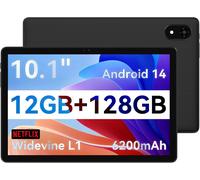 SUBZONAL-iPlay 60S 10,1 Pouces Tablette, T606 Octa-Core CPU, 1280 x 800 IPS HD Android 14 Tablette, 4 Go RAM 128 Go ROM 512 Go Expand, Widevine L1, 6200 mAh, Dual Speaker, 5 MP8 MP Camera, 4G
