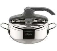 Subzonal-Irradial Control Lagoeasy'up Autocuiseur 3,5 L En Acier Inoxydable 18/10 Ø 22 Cm, Casserole Induction Et À Gaz, Couvercle À Ouverture Facile, Fond Irradial Plus Triple Couche