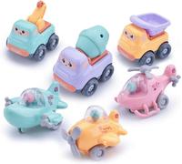 Subzonal-Jouets De Voiture De Bébé Réglés Avec Des Voitures Et Des Avions Inertiels, Jouets De Voiture Éducatifs Tôt De Bébé Pour Tout-Petits Enfants Garçons Filles Jouets Pour Bébés