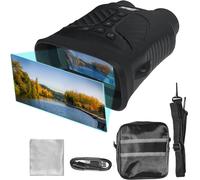 SUBZONAL-Jumelles de Vision Nocturne Technaxx TX-257 ¿ Vidéo FullHD 1080p, Photos 40MP, grossissement Optique 4X, Zoom numérique 8X et éclairage LED IR¿Lunettes de Vision Nocturne pour la Chasse, la