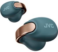 SUBZONAL-JVC nearphones Style Clip d'oreille Ecouteurs sans Fils avec Boucle Brillante, Confortables, Bluetooth 5.3, Connexion multipoints, autonomie 24H, Application dédiée - HA-NP1T-A (Bleu Carnard
