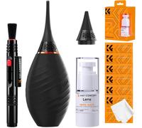 SUBZONAL-K&F CONCEPT Kit de Nettoyage 10 en 1 (Pinceau de Nettoyage + Chiffon Microfibre + Poire pour Photo) pour Objectif de Caméra Reflex¿