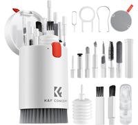 SUBZONAL-K&F CONCEPT Kit Nettoyage Clavier 20 en 1 Kit Nettoyage PC¿Accessoires de Nettoyage pour AirPods, Caméra, Ordinateur, Téléphone