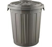 Subzonal-Keeeper Maxi Poubelle Avec Couvercle, Procyclen, 23 L, 36 X 36 X 42 Cm, Mats Eco Line, Eco Gris
