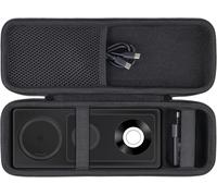 Subzonal-Khanka Étui De Voyage Rigide De Rechange Pour Station De Charge Anker Maggo 3 En 1, Housse De Transport Pour Chargeur Ultra Rapide Anker Qi2 Magsafe 15 W, Étui Uniquement (Noir).