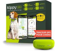 Subzonal-Kippy Dog Gps Pour Chiens - Traceur Gps Étanche Pour Chiens Avec Fixation Pour Collier - Suivi D'activité Et De Santé Pour Votre Chien, Avec Geofence Et Notifications - Couleur Verte