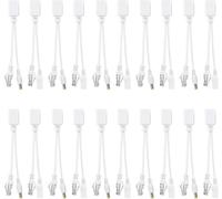 SUBZONAL-Kit d'alimentation pour injecteur PoE Adaptateur Ethernet sans Fil Adaptateur répartiteur PoE 10 Paires de câbles adaptateurs PoE RJ45 pour caméra IP injecteur Power Over Ethernet répartiteu
