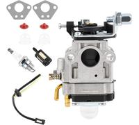 SUBZONAL-Kit de Carburateur Debroussailleuse Kits de Carburateu, Carburateur pour Moteur de Débroussailleuse Bougie D'allumage et Filtre à Essence Carburateur Kit pour Moteur de Débroussailleuse 52cc