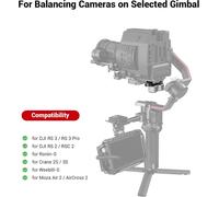 SUBZONAL-Kit de Contrepoids pour DJI RS 3 / RS 3 Pro/RS 2 / RSC 2 / Ronin-S, ZHIYUN Crane 2S / 3S, Moza Air 2 / AirCross 2-3125