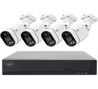 SUBZONAL-Kit de vidéosurveillance POE PNI House IPMAX POE 5, NVR avec 4 Ports POE et 4 caméras-IP 5MP