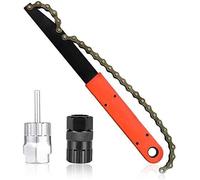 Subzonal-Kit D'outils De Chaîne De Vélo Avec Fouet À Chaîne, Vélo Cassette Anneau De Serrure Clé De Démonte Pignon Convient Pour Campagnolo Shimano Sram 8, 9, 10 Et Autres Bagues De Blocage De Casset