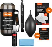 SUBZONAL-Kit Nettoyage Appareil Photo Voyage, 7 en 1 Kit de Nettoyage Appareil Photo Reflex avec Lenspen/Soufflette Photo/Chiffons/Liquide Objectif Accessoire Photo de Nettoyage pour Nikon Sony Cano