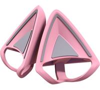 SUBZONAL-Kitty Ears V2 - Oreilles de Chat clippables pour Casque Gaming (Se clipse sur Le Casque, Versatile, Straps Ajustables, 26g de Silicone Premium) Quartz